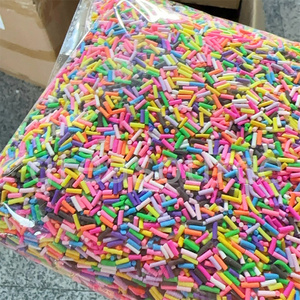 Resina de Hadas DIY, 500g, Colores Arcoíris, Granos Cortos, Decoración para Pasteles, Dulce, Reutilizable, Manualidades, Slime, Arte, Postres - Product Image 1