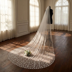 <span class=keywords><strong>Voile</strong></span> <span class=keywords><strong>de</strong></span> fleur <span class=keywords><strong>de</strong></span> perle romantique <span class=keywords><strong>de</strong></span> longueur <span class=keywords><strong>de</strong></span> chapelle YouLaPan V320 avec des fleurs 3D à couche unique pour <span class=keywords><strong>la</strong></span> saison <span class=keywords><strong>de</strong></span> mariage <span class=keywords><strong>de</strong></span> <span class=keywords><strong>la</strong></span> mariée - Product Image 5