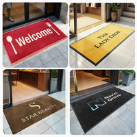 Karpet Lantai Minimalis Modern Anti-Aus dari Bahan Nylon dengan Logo Custom untuk Pusat Perbelanjaan