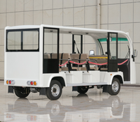 Véhicule urbain 11 places Navette touristique Mini chariot de bus touristique électrique à vendre