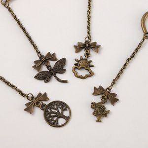 Listo para enviar papel árabe bisel bronce antiguo cabujón Base encanto <span class=keywords><strong>Vintage</strong></span> Retro personalizado Metal marcapáginas - Product Image 3