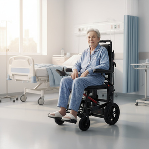 एमएक्स MXZ-5A-LS कारखाने की आपूर्ति थोक मैनुअल हल्के एल्यूमीनियम फोल्डेबल व्हीलचेयर सीढ़ी लिफ्ट पोर्टेबल सीढ़ी चढ़ाई कुर्सी - Product Image 3