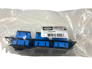 Hubbell <span class=keywords><strong>NSB</strong></span> FSPSCDS6B Adattatore Fibra Ottica SC SM o MM - Product Image 1