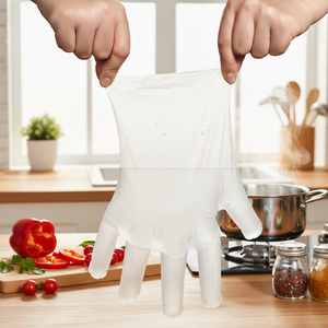 Gants jetables imperméables de qualité alimentaire, épaissis pour la préparation du homard, la cuisine, la manipulation des aliments et la pâtisserie - Product Image 2