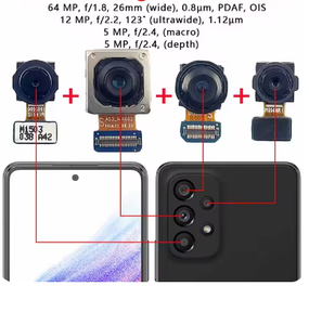 Telecamera posteriore flex per Samsung Galaxy <span class=keywords><strong>A53</strong></span> 5G A536 A54 5G A546 modulo telecamera vista posteriore tutto in una fotocamera - Product Image 2