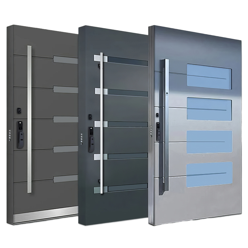Modern Swing Opening Front Entry Doors