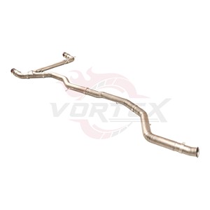 ท่อไอเสีย Vortex Titanium สำหรับ Toyota Supra A90 B58 MK5 3.0T ปี 2019-2023 แบบ Catback ปลายท่อคู่สีฟ้าเบิร์นท์ เสียงดังทรงพลัง - Product Image 3