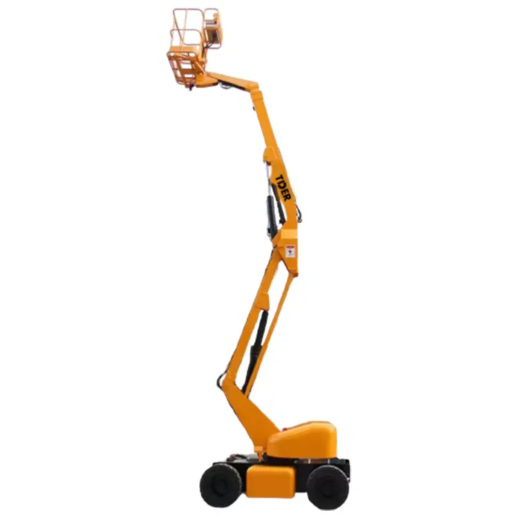 Tder CE ISO phê duyệt Nhà cung cấp 8 ~ 16M towable khớp nối Lift Boom Lift người đàn ông Nâng Nền tảng làm việc trên không