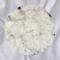 Fibre de polyester creuse 100 % siliconée 3D pour remplissage de béton