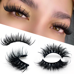 15mm Faux <strong>Mink</strong> Eyelashes Wholesale Full Strip <strong>Lashes</strong> That Look Like Eyelash Extensions 1-25mm Spiky Wispy <strong>Lashes</strong> - Product Image 4