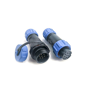 Conector Sp SP21 SP13 de 7 pines, montaje en Panel, Cable de alimentación impermeable, 2, 3, 4, 5, 6, 7, 9 pines - Product Image 6