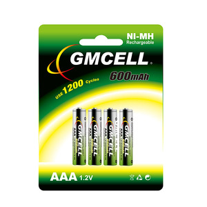 No. 7 Größe NI-MH Akkus 1,2 v 500 mAh AAA - Product Image 6