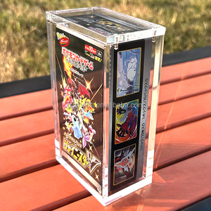 Boîte en acrylique SHP personnalisée de 6 mm pour Pokémon TCG : Boîte de boosters Gemstone Volume 4. Étui en acrylique pour boîte de boosters japonaise. - Product Image 3