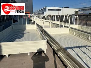 Camión volquete Van Box Más barato Flet Bed Truck Body Drop Side Cargo Truck Bodies - Product Image 4