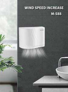 1500W 차세대 제트 공기 건조기 창고를위한 가정용 호텔 사용을위한 전기 빠른 건조 손 건조기 - Product Image 5