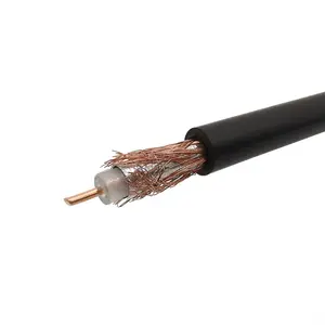 RG58 RG58/U 50-3 RF connecteur de câble Coaxial 50ohm cuivre pur RG-58 fil de queue de cochon 1M 2M 3M 5M 10M 20M 30M