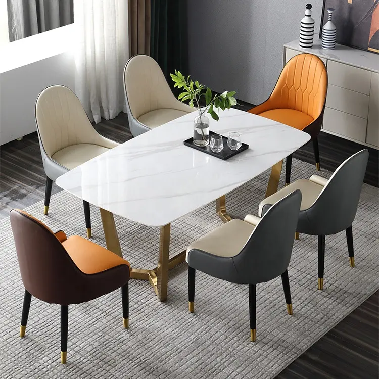 Furniture Living Room High-end luxury restaurant dining table dining room furniture tables