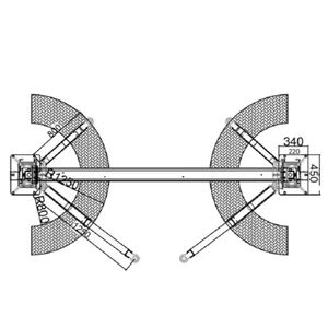 Vente en gros de ponts élévateurs hydrauliques pour <span class=keywords><strong>garage</strong></span> A-1240 à 2 colonnes, équipement <span class=keywords><strong>automobile</strong></span> pour atelier - Product Image 3