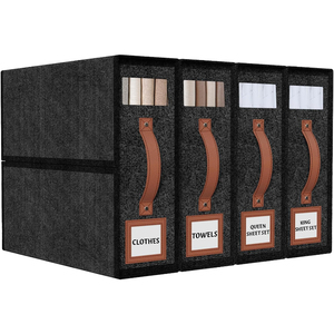 Organizador <span class=keywords><strong>de</strong></span> Sábanas Multifuncional <span class=keywords><strong>y</strong></span> Caja <span class=keywords><strong>de</strong></span> Almacenamiento Plegable para Edredones con Etiqueta <span class=keywords><strong>de</strong></span> Ventana, Bolsas para Ropa, Gran Venta - Product Image 1
