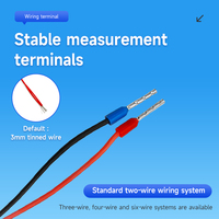 Sondes de température RTD PT1000, capteurs PT100 haute précision pour les mesures de température