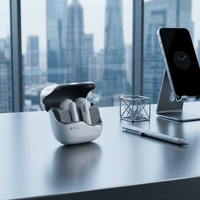 Écouteurs sans fil TWS S52 ANC+ENC avec indicateur LED, étanchéité IPX5, son Hi-Fi, design intra-auriculaire, jusqu'à 10 heures d'autonomie