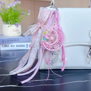 Porte-clés DIY en corde lune, accessoire créatif pour sacs, clés de voiture et sacs à <span class=keywords><strong>dos</strong></span> - Product Image 3
