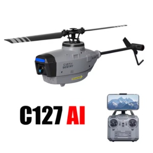 Helicóptero RC Profesional RC ERA C127AI C127 C128 2.4G con Giroestabilizador de 6 Ejes, Sin Flybar, 4 Canales, Control Remoto, para Adultos - Product Image 1