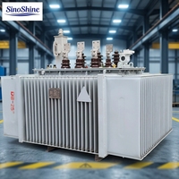 Transformateurs SinoShine, transformateurs de puissance, équipement électrique, 6,6/11/13,8 kV, triphasé, bobine en cuivre ONAN/ONAF