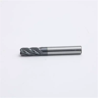 Fraise à rayon d'angle HRC45 à 4 cannelures, revêtement AlTiN, pour usinage de précision CNC, ébavurage, économique et facile à utiliser, OEM Mtstools