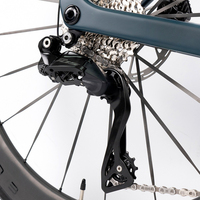 Bicicleta de Carretera Profesional de Competición Urbana con Cuadro de Carbono T800 y Frenos de Disco Hidráulicos para Hombre