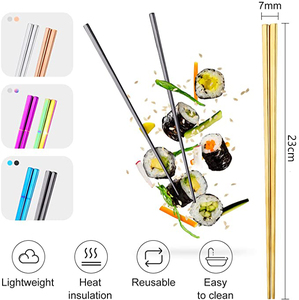 <span class=keywords><strong>Palillos</strong></span> cuadrados <span class=keywords><strong>de</strong></span> titanio <span class=keywords><strong>de</strong></span> estilo japonés coreano <span class=keywords><strong>de</strong></span> 23cm, <span class=keywords><strong>palillos</strong></span> <span class=keywords><strong>de</strong></span> Metal <span class=keywords><strong>de</strong></span> muestra gratis <span class=keywords><strong>de</strong></span> <span class=keywords><strong>acero</strong></span> inoxidable 304 - Product Image 6