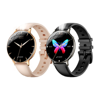 Nuevo Reloj Inteligente para Mujer 2026, Pantalla Redonda AMOLED de 1.32 Pulgadas, Monitoreo del Sueño, Asistente de Voz, Smartwatch M201