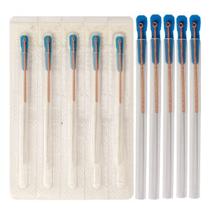 Agopuntura con manico in rame aghi per agopuntura ago con tubo a secco produttore 100 pz/scatola - Product Image 4