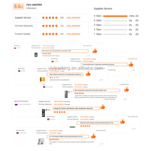 Chất lượng cao YiYi dzj2.4p bùng nổ rào cản Cổng điều khiển Pe/nhựa không phản chiếu bãi đậu xe ban kiểm soát giao thông rào cản - Product Image 3