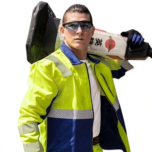 Uniformi da Lavoro Riflettenti in Cotone Personalizzate per Uomo, Modello ST-L-P-10.1; Produzione Nazionale OEM/ODM - Product Image 1