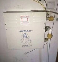 Machine humide moderne de bain de vapeur de générateur de vapeur de sauna de 4.5KW 220V avec le panneau de commande pour la maison