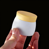 Offre Spéciale – Pots en Plastique PP 15g 30g 50g – Luxe Mat Rose Vert – Contenants Cosmétiques pour Crème, Baume Lèvres et Corps – Emballage Soins Bébé