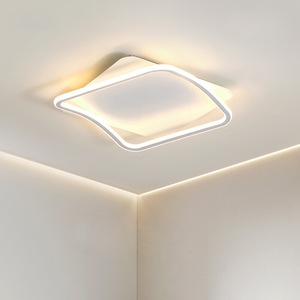 Luz de techo LED moderna con forma de nube, protección ocular de espectro completo para dormitorio, habitación infantil, montaje en superficie, cableado. - Product Image 4