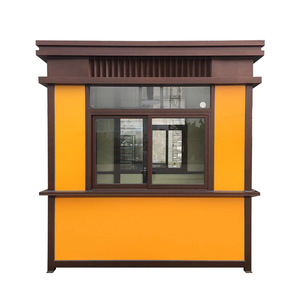 <b>Steel</b> Fabricated House Heavy Duty Welded <b>Steel</b> <b>Structure</b> For Security Booths And Gates - Product Image 2