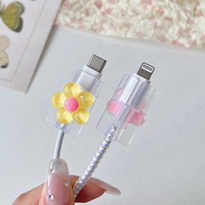 Coque de protection pour téléphone portable avec motifs de fleurs et d'animaux de dessin animé colorés Kawaii très populaires - Product Image 4