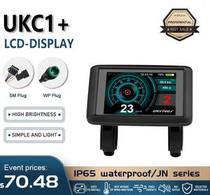 JN UKC1 + presa di connessione impermeabile 24V-72V USB <span class=keywords><strong>Display</strong></span> Ebike <span class=keywords><strong>Display</strong></span> LCD a colori compatibile JN 3 modalità <span class=keywords><strong>controller</strong></span> 60V 48V 36V - Product Image 2