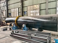 Four rotatif avec moteur à engrenages pour la récupération de catalyseurs usagés, roue de blocage hydraulique pour four à catalyseurs usagés
