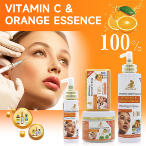 Marque Blanche Crème Visage Bio Naturelle Hydratante Éclaircissante Sérum Blanchissant Vitamine <span class=keywords><strong>C</strong></span> Soin Peau Coffret - Product Image 2