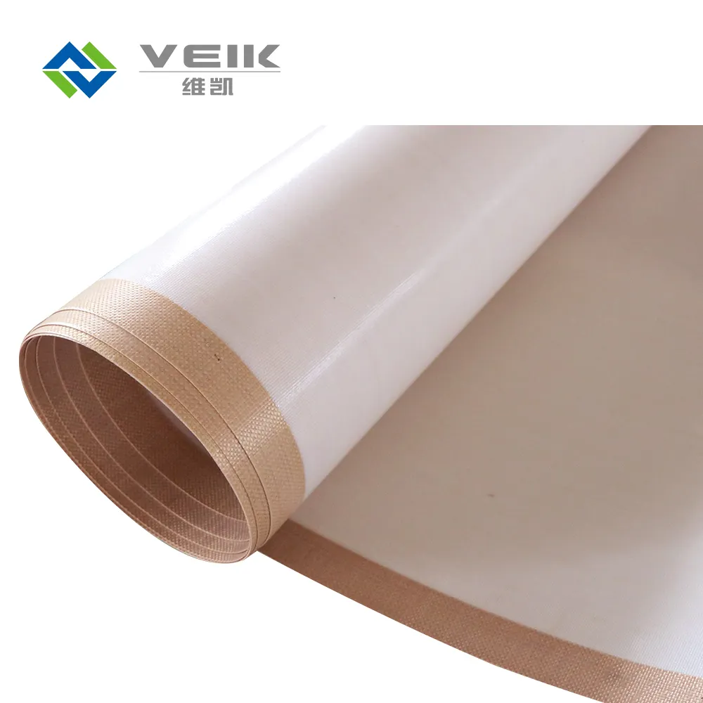 Nhiệt độ cao PTFE tráng sợi thủy tinh vải cho chịu nhiệt lót hoặc băng tải