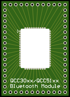 Module Bluetooth Qualcomm BTM334 QCC3034 Aptx-hd I2S Bluetooth 5.0 Module audio numérique