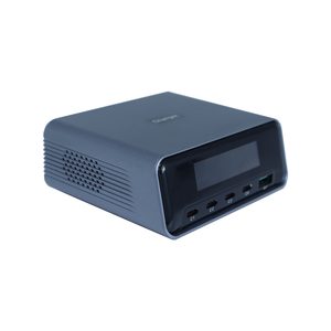Cargador SEAVIEW 100W <span class=keywords><strong>PD3</strong></span>.<span class=keywords><strong>0</strong></span> con 4 Puertos Tipo C, 1 Puerto USB A, Pantalla LCD TFT de 2.25 Pulgadas, Protección Contra Sobrecorriente y Sobretensión para Transmisiones en Vivo - Product Image 3