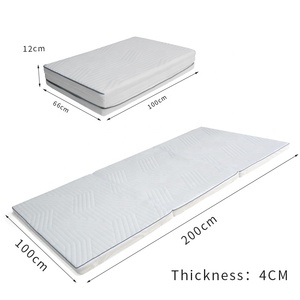 Colchón plegable <span class=keywords><strong>de</strong></span> espuma para exteriores, plegable, portátil, tamaño doble, 3" - Product Image 6