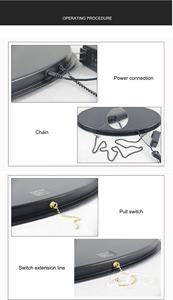 Enseigne LED ovale pour <span class=keywords><strong>dentiste</strong></span>, 15 x 27 pouces, enseignes électroniques à message défilant pour fenêtre - Product Image 6