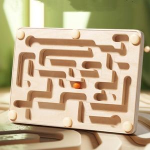 Juguete de Madera Educativo, Rompecabezas, Juego de Mesa de Laberinto de Madera, Juego de Lógica - Product Image 5