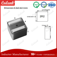 Inducteur de puissance SMD blindé en ferrite Coilank APS06F30 3.3uH, bobine d'inductance SMT pour PCBA, fonctionnement à -40~+125°C
